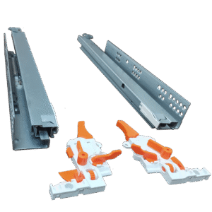 Riel Oculto Cierre Lento 40cm