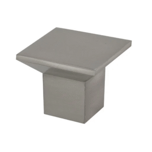 Boton 343 Aluminio Niquel Cepillado 36mm