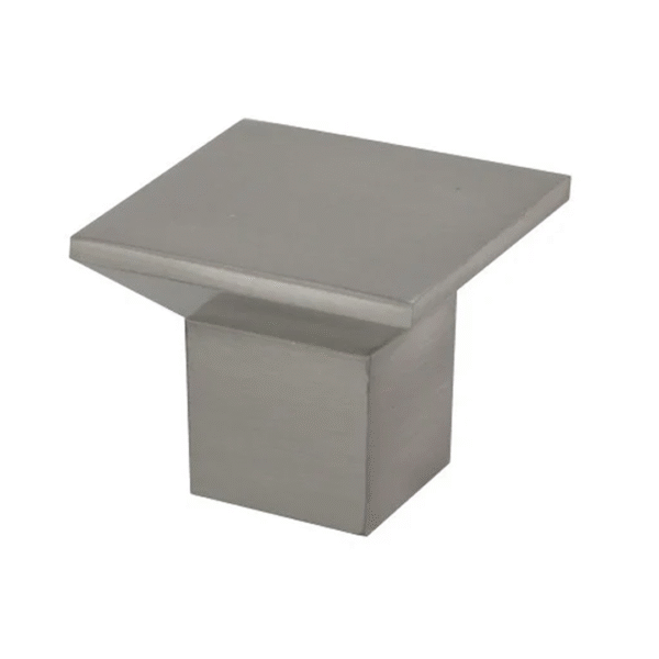 Boton 343 Aluminio Niquel Cepillado 36mm