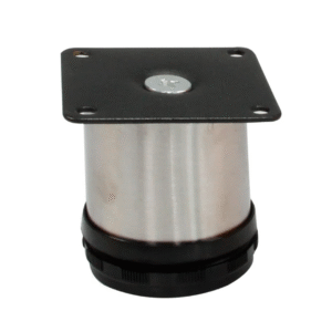 Pata 697 Acero 201 6cm Ø50mm Con Nivelador