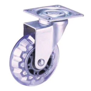 Rodachina 163 Plataforma Pvc Azul 64mm Sin Freno